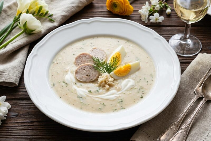 Zupa chrzanowa – najlepszy przepis babci na Wielkanoc