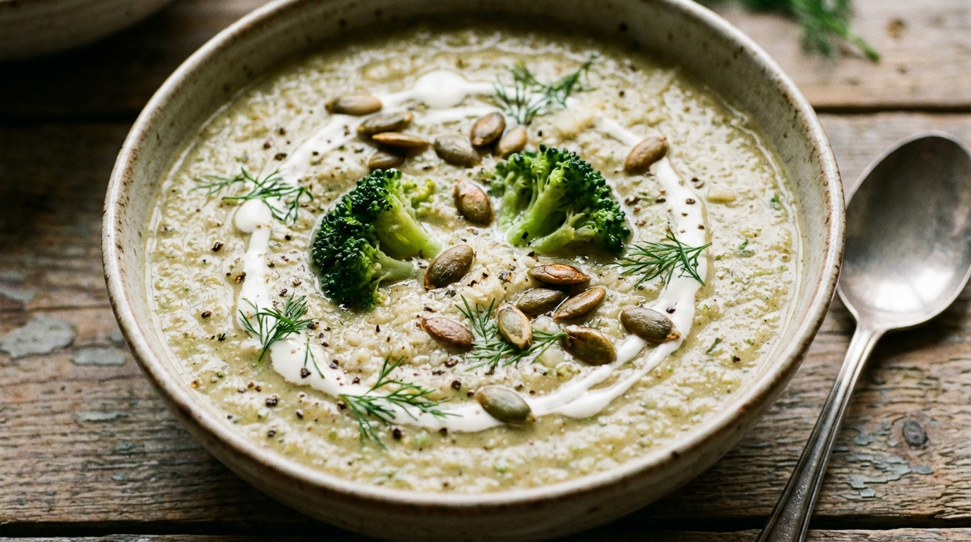 Zupa krem z brokułów - aksamitny przepis na szybki obiad