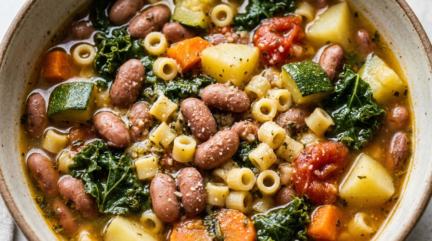 Zupa minestrone - Autentyczny przepis prosto z Włoch