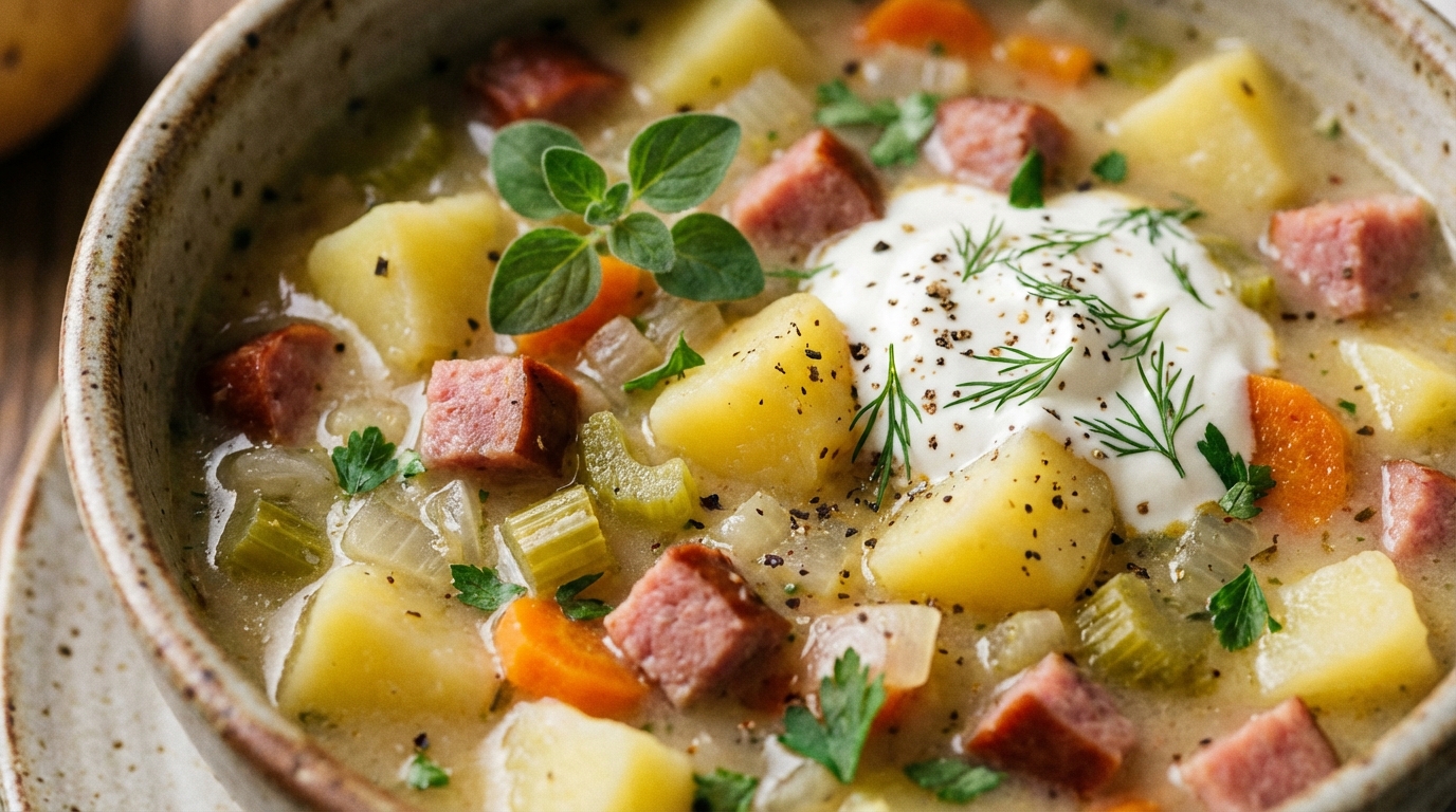 Zupa ziemniaczana - tradycyjny przepis na babciną kartoflankę